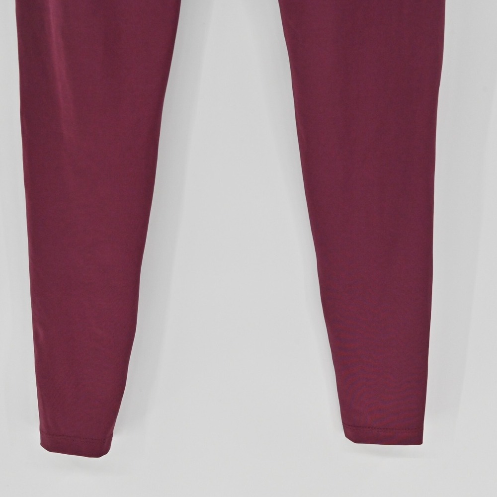 Maaji Vienna Balcony Dazeful Leggings Womens Size M Burgundy Activewear Yoga Gym - Picture 12 of 12